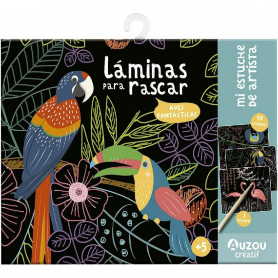 mi Estuche de Artista Aves Fantasticas