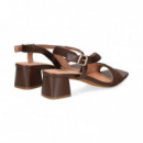 Sandalia Tira Empeine Marron  BIBI LOU