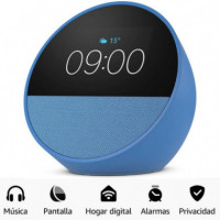 AMAZON ECHO Spot Altavoz BLUETOOTH Inteligente 2024 Azul