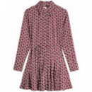 TOMMY HILFIGER - Vis Twill Ls Mini Dress - 0GY - F|WW0WW48629/0GY