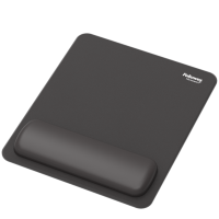 Alfombrilla Especial para Ratón con Reposamuñecas FELLOWES Breyta Negro 100142555