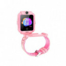 Smartwatch para Niños XO H110 4G con Video Llamadas y GPS Rosa