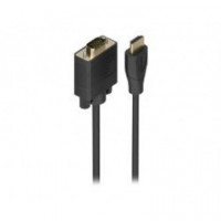 Conversor AISENS Vga/m a HDMI A/m 1.5M Negro (A122-1011)
