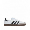 ADIDAS ORIGINALS - Samba Og - Ftwwht Cblack Cgrani - B75806/FTWWHT Cblack Cgrani