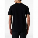 KARL LAGERFELD - elongated logo graphic tee - 999 - A3M46001/999