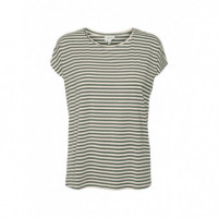 Camisetas Mujer Camiseta VERO MODA Aware Pristine / Laurel Wreath