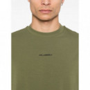 KARL LAGERFELD - T-SHIRT CREWNECK - 550 - 755040562221/550