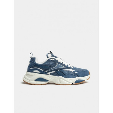 Playeras REEBOK Hombre Azul Blanco