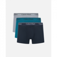 3PACK Boxer CALVIN KLEIN Marino-turquesa-gris