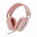 Auriculares + Microfono LOGITECH Zone Vibe 100 BLUETOOTH 5.2 Rose