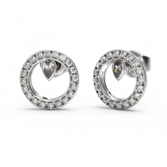 Pendientes Tiny Dancer Plateado  GUESS