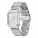 Reloj Rene Plateado  LACOSTE