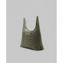 Bolsos Bolso TOPOLOGIE Tote Cloud Hobo Medium Moss Tech Sateen