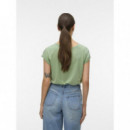 camisetas mujer Camiseta VERO MODA AVA Aware Mistletoe