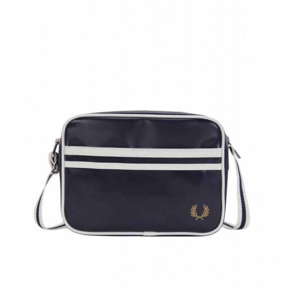 Bolsos Bolso FRED PERRY Mini de Hombro Azul Marino / Crudo