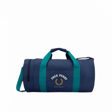Bolsos Bolso Barrel FRED PERRY L2176 Sport Nylon Azul Tenis