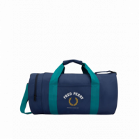 Bolsos Bolso Barrel FRED PERRY L2176 Sport Nylon Azul Tenis