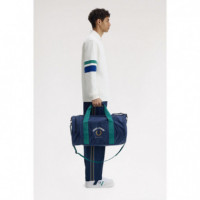Bolsos Bolso Barrel FRED PERRY L2176 Sport Nylon Azul Tenis