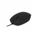 NGS Raton Optico Con Cable Tipo C FLAME-C Negro