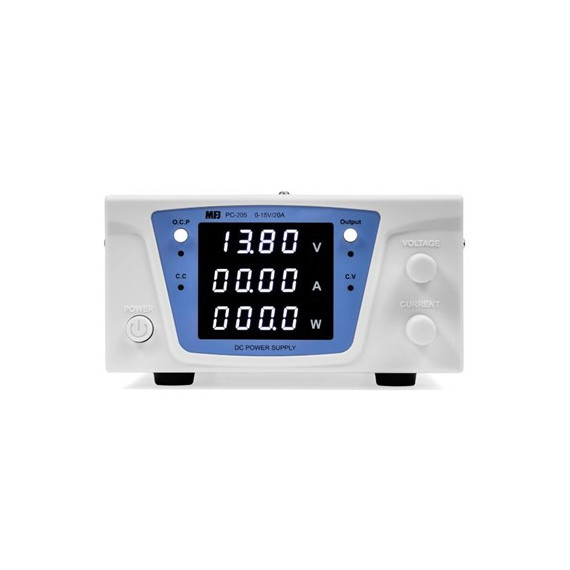 MFJ Fuente de Alimentacion Dc Regulable y Programable PC-205 0-15 Vdc 0-20A 50-60HZ