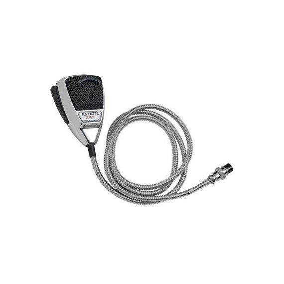 Astatic Microfono de Cb Dinamico 4 Pin 636L-C Chrome Edition  LALO