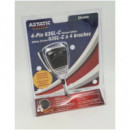 Astatic Microfono de Cb Dinamico 4 Pin 636L-C Chrome Edition  LALO