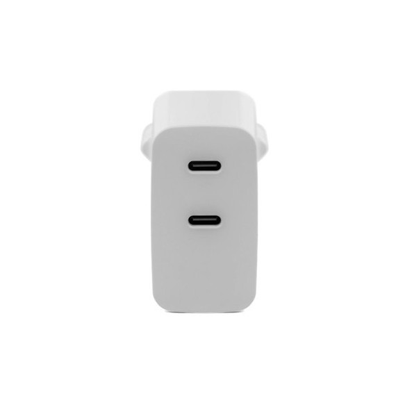 JETFON Cargador Red 2X Tipo C 45W Blanco - Guanxe Atlantic Marketplace