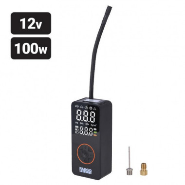 Mini Compresor de Aire 150 Psi FARGO TOOLS 3X2000MAH