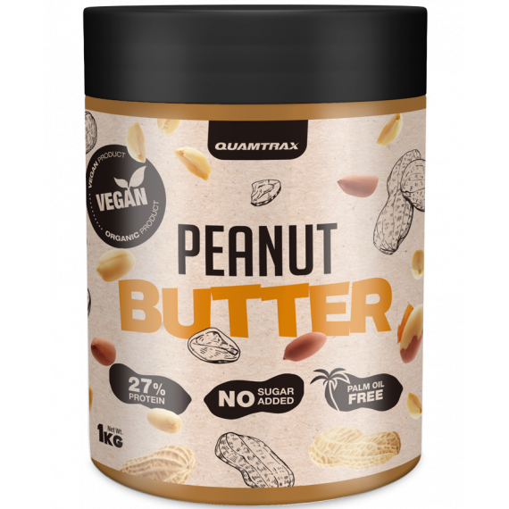 Crema de Cacahuete QUAMTRAX - 1KG