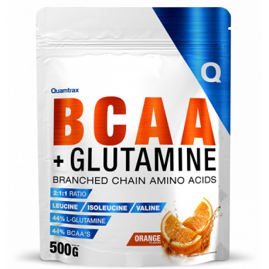 Direct Bcaa + Glutamina QUAMTRAX - 500GR