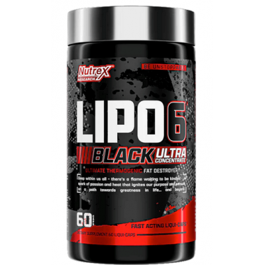 LIPO-6 Black U.c NUTREX - 60 Caps