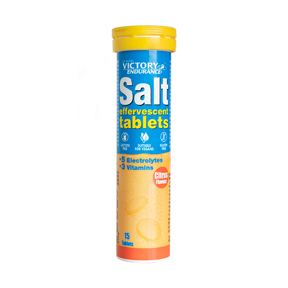 Salt Effervescent Tabs Victory - 15 Tabletas  VICTORY ENDURANCE