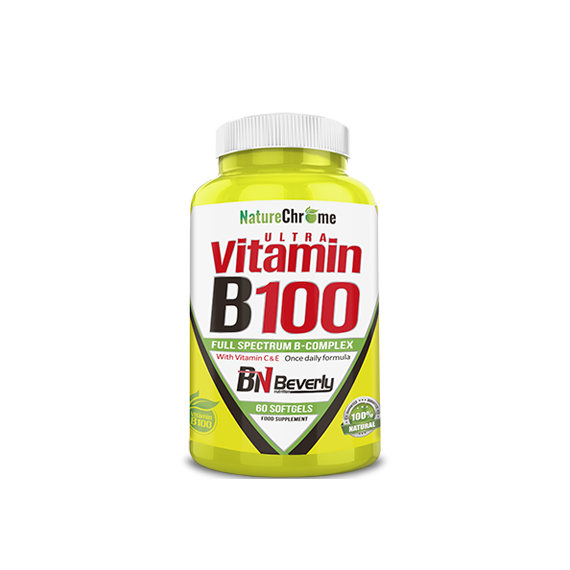 Vitamin B100 BEVERLY - 60 Perlas