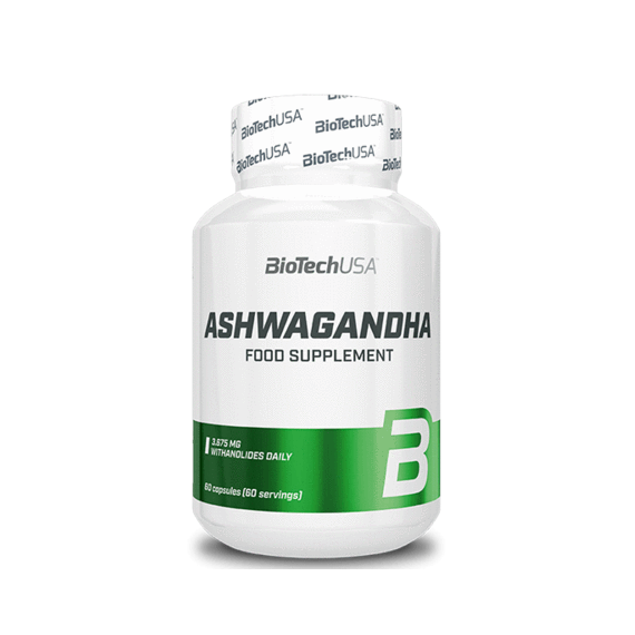 Ashwagandha Biotechusa - 60 Caps  BIOTECH USA