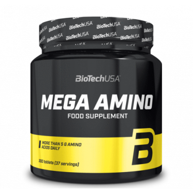Mega Amino 3200 Biotechusa - 300 Tabs  BIOTECH USA