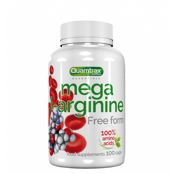 Mega L-arginina QUAMTRAX - 100 Caps