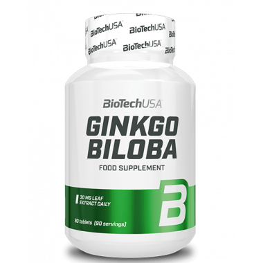 Ginkgo Biloba Biotechusa - 90 Tabs  BIOTECH USA