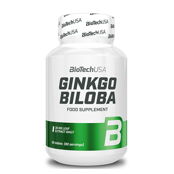 Ginkgo Biloba Biotechusa - 90 Tabs  BIOTECH USA