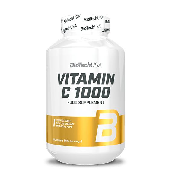Vitamin C 1000 Biotechusa - 100 Tabs  BIOTECH USA