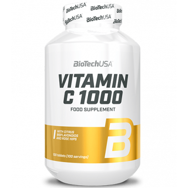 Vitamin C 1000 Biotechusa - 250 Tabs  BIOTECH USA