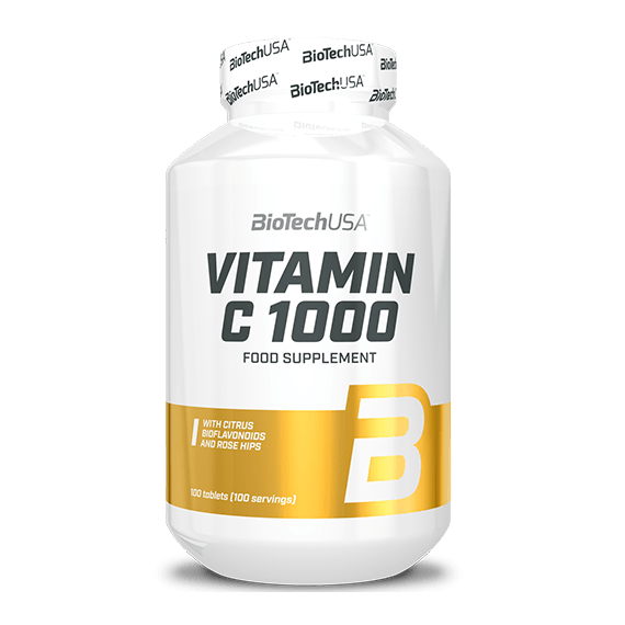 Vitamin C 1000 Biotechusa - 250 Tabs  BIOTECH USA