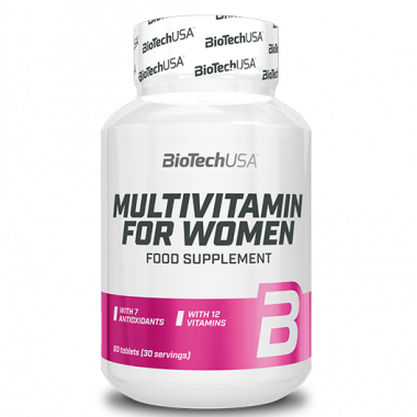 Multivitamin For Women Biotechusa - 60 Tabs  BIOTECH USA