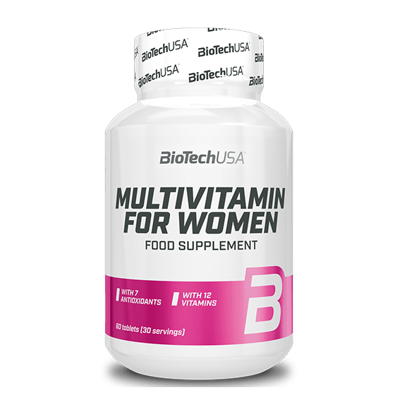 Multivitamin For Women Biotechusa - 60 Tabs  BIOTECH USA