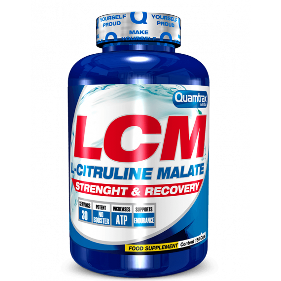 Lcm (l-citrulina Malato) QUAMTRAX - 150 Caps