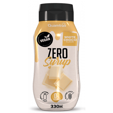 Sirope Choco Blanco Zero QUAMTRAX - 330ML