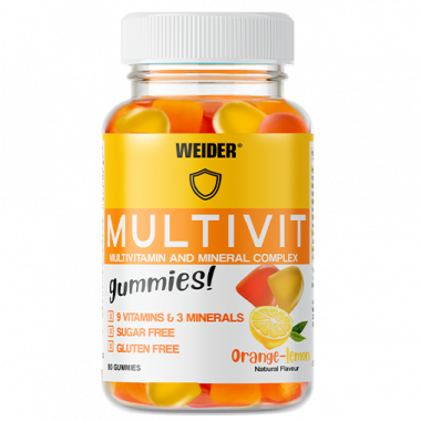 Multivit Gummies WEIDER - 80 Gominolas
