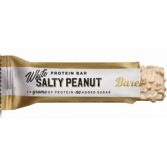 BAREBELLS Bar White Choco & Salty Peanut - 55 Gr