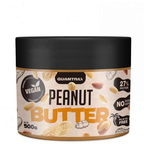 Crema de Cacahuete QUAMTRAX - 500GR