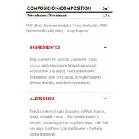 Beta Alanine One Raw ZOOMAD LABS - 400 Gr