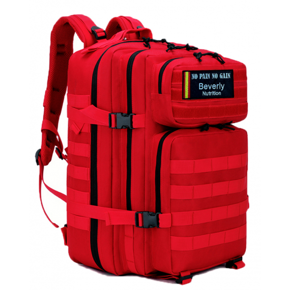 Mochila Tactica No Pain No Gain - Roja 45 L  BEVERLY